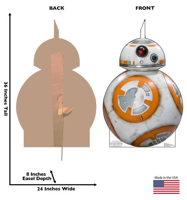 Star Wars Bath Rug BB-8 Droid 21 X 28,5 inch 