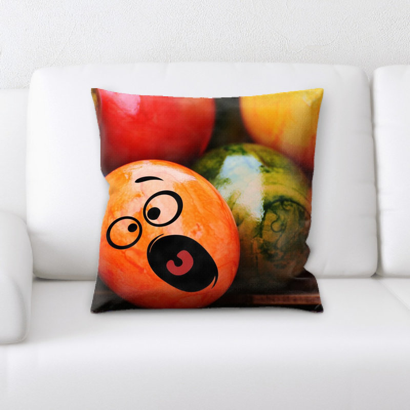 Microsuede Throw Pillow