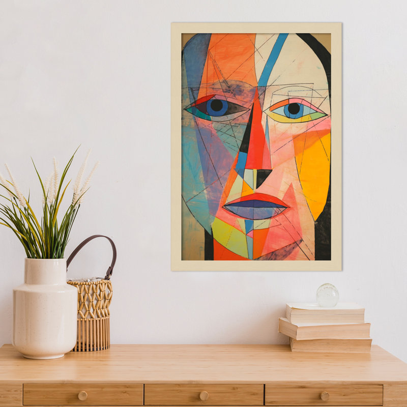 The Face by Treechild, Brown, 21" H x 15" W