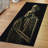 Chic Non-Woven Soft Printed Rug Featuring an Intricate Floral Medallion Design in Warm Tones Perfect for Enhancing Interior Decor-125995313