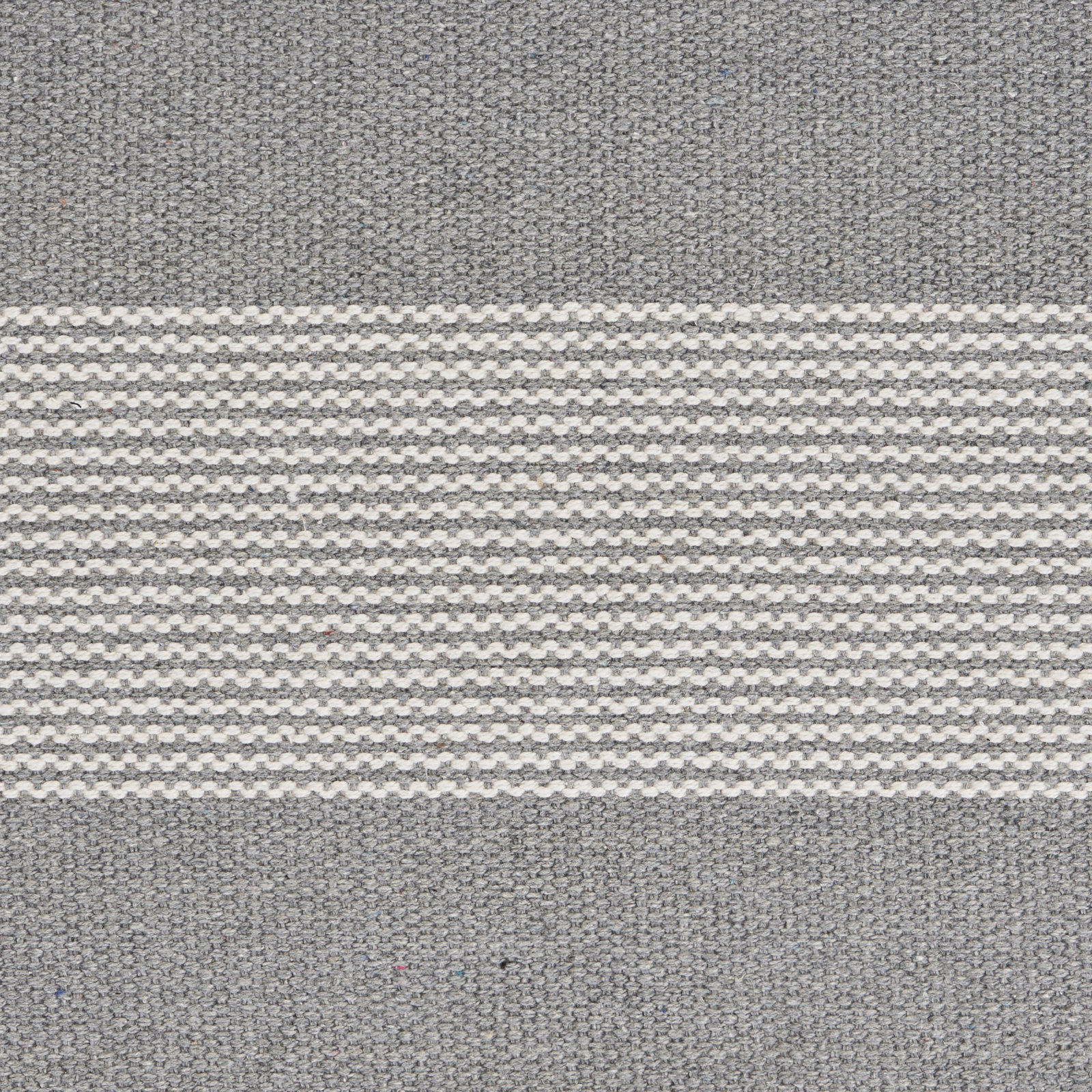 Cavana 4 Piece Cotton Striped Placemat Set, Gray