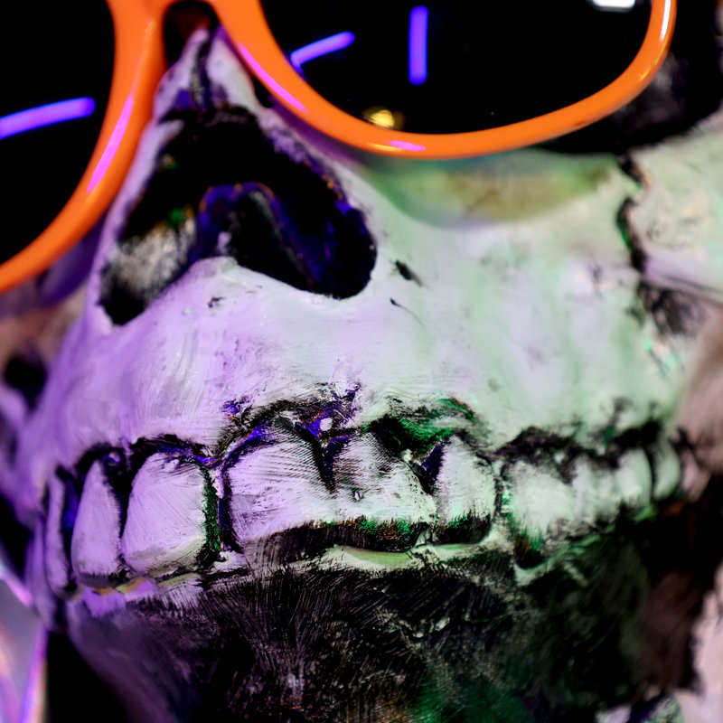 Haunted Hill Farm, animateur squelette d'Halloween 5,5 pi avec corps en mouvement