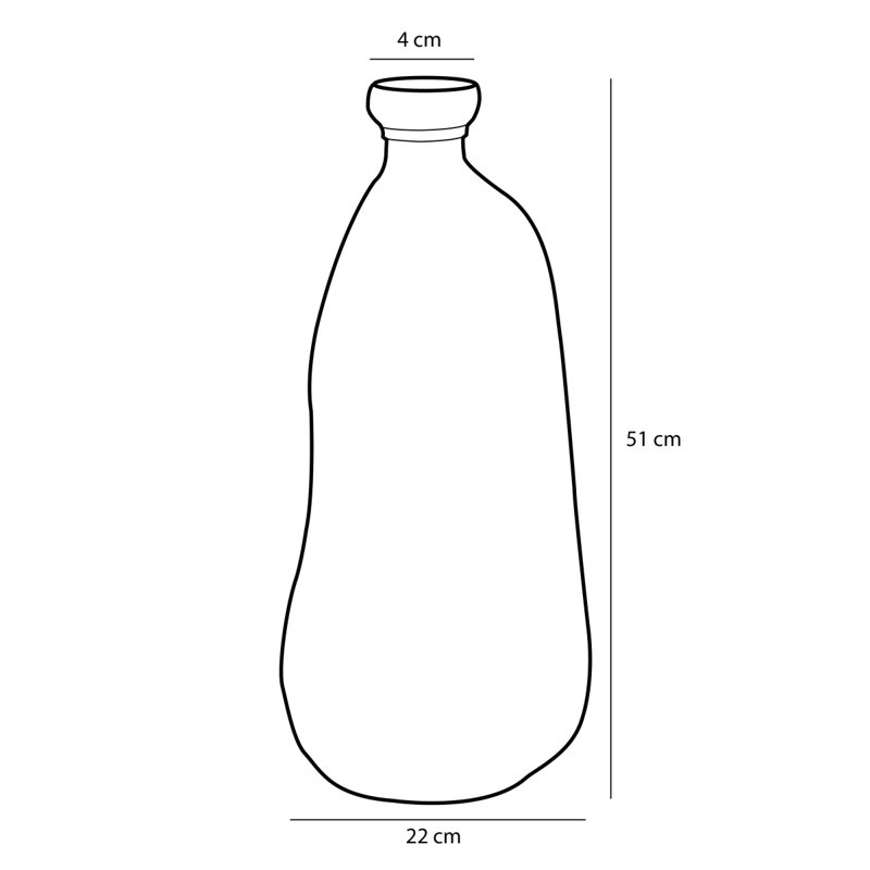 Chicklis Glass Table Vase