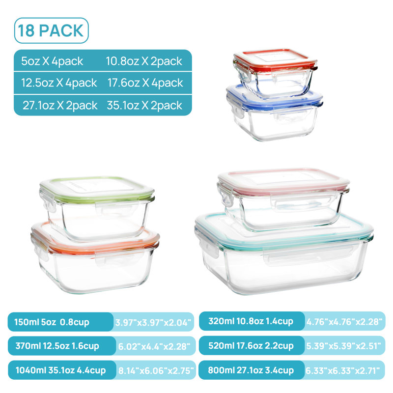 Emily Glass Food Storage Container