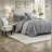 Luxurious Grey Bedding Sets With Chic Jacquard Design For Home