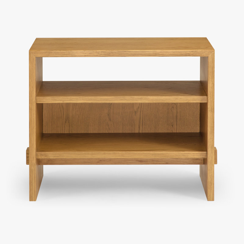 Table de chevet en brun Saint