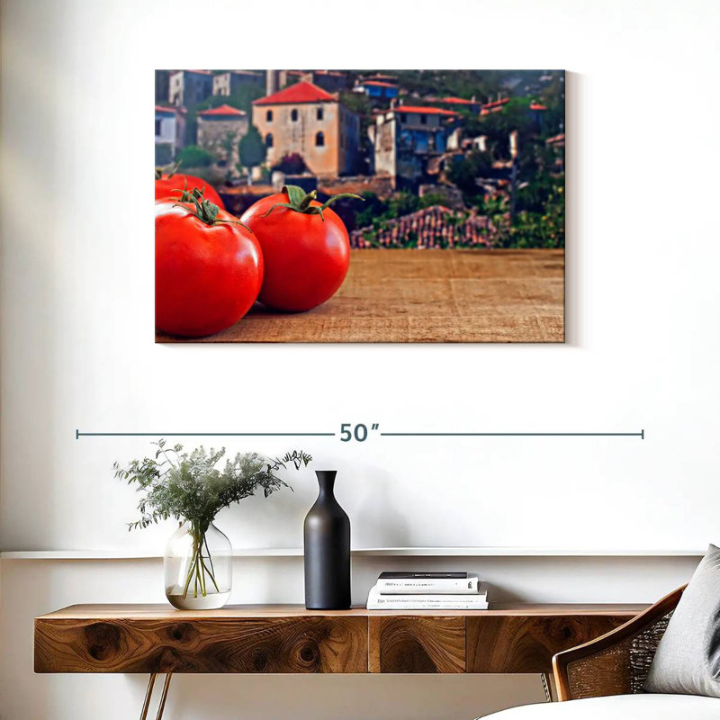 Yarlin Tuscan Tomatoes, 24" H x 36" W