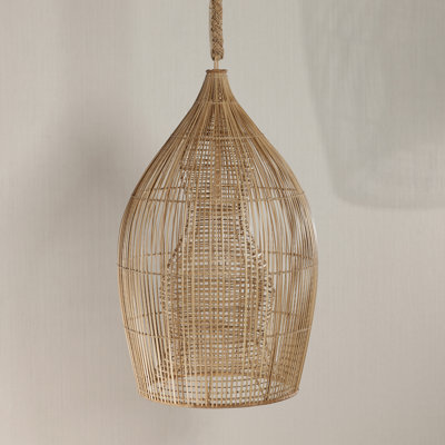 Buri Weave Pendant Light Shade