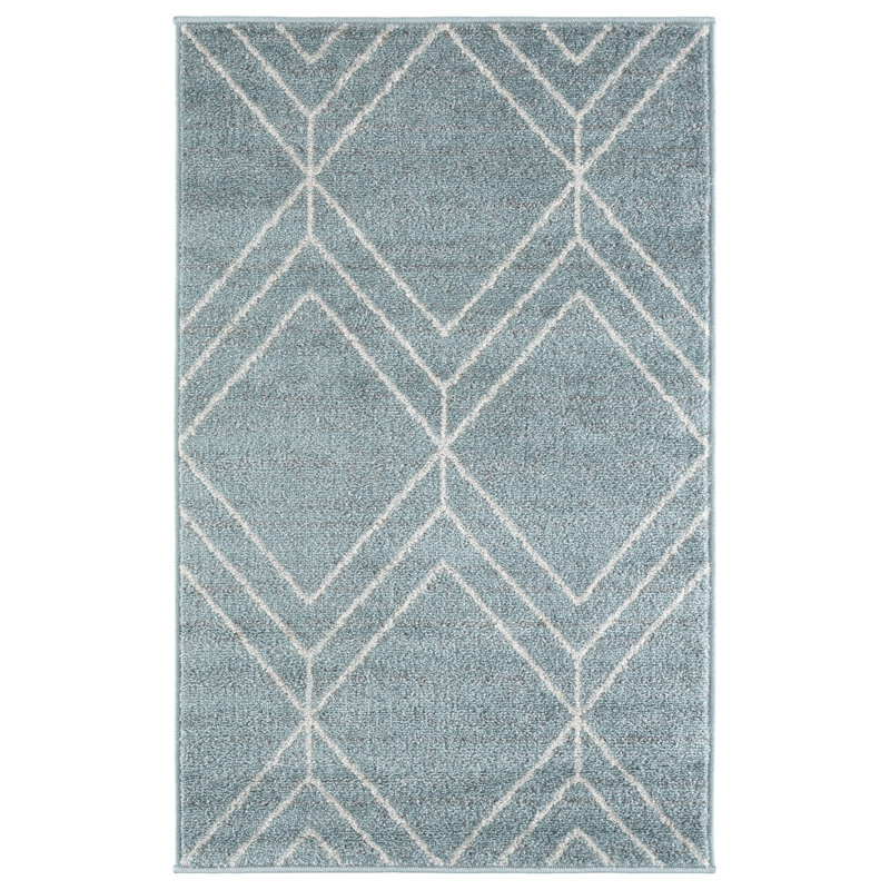 Janssen Performance Geometric Rug, Rectangle 2'6" x 4'