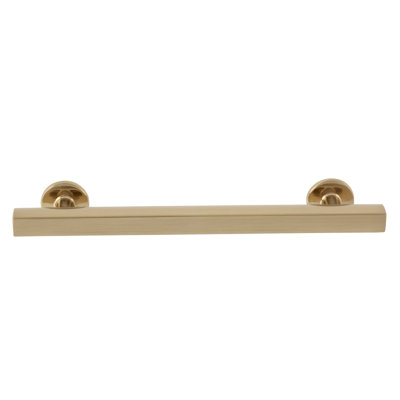 Flynn 5-1/2" Centre to Centre Satin Brass Bar Drawer Pull