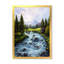 «Beautiful Spring River In Mountain», reproduction d'art sur toile traditionnelle-1128502021-1128502016