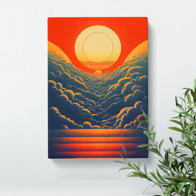 XV1022-4279X Sublime Sunset Abstract - Print