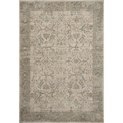 Loloi Soraya Ivory / Sage Traditional Area Rug