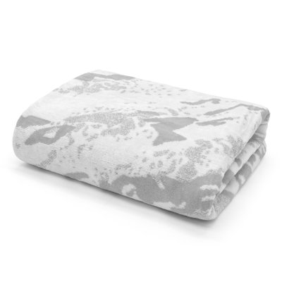 Trotwood Cotton Opulent Marble Pattern Hand Towel