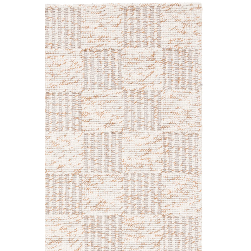 Tapis brun / ivoire Abbi 701, Rectangle 4 pi x 6 pi