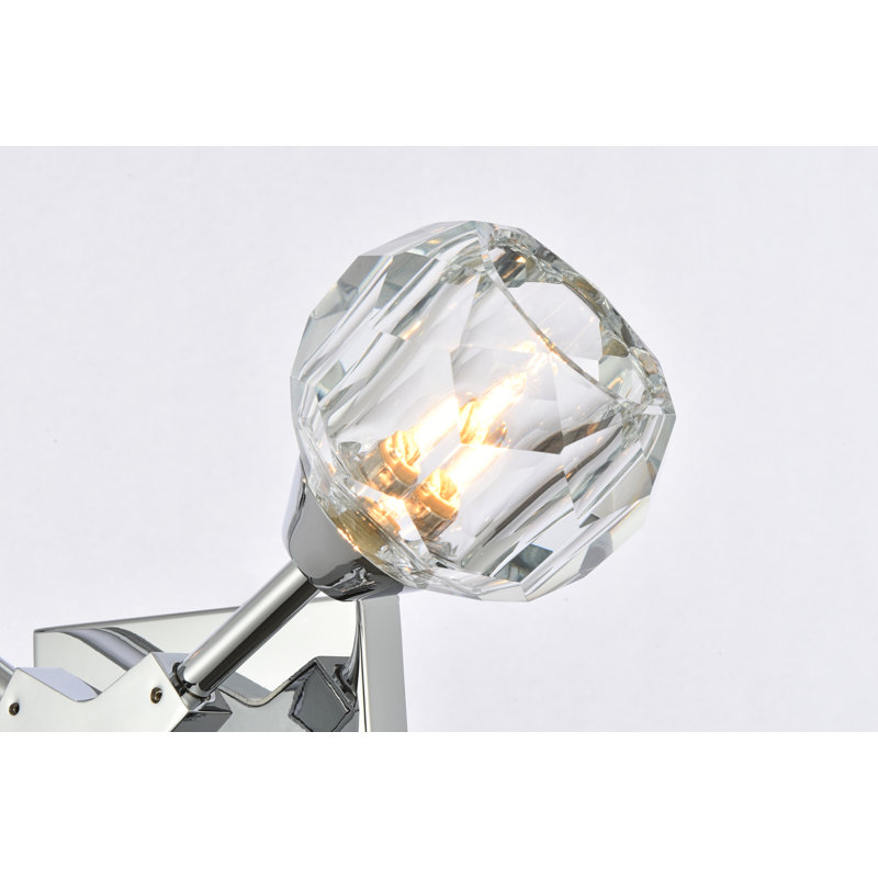 Armed Sconce, Chrome