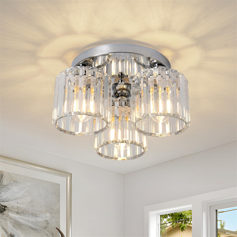 Polycarbonate Semi Flush Mount