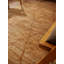 Tapis Sainte-Catherine en jute écologique noué à la main - 152 x 244 cm, rectangulaire, beige brun, motif moderne et contemporain, poils longs, fibre naturelle, tapis intérieur/extérieur fait main pour salon, chambre