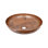 Maestro Tempered Copper Metal Circular Vessel Bathroom Sink