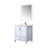 Jacques 30 in. W x 22 in. D Bath Vanity, Faucet Set, and 28 in. Mirror-112958104-66637746