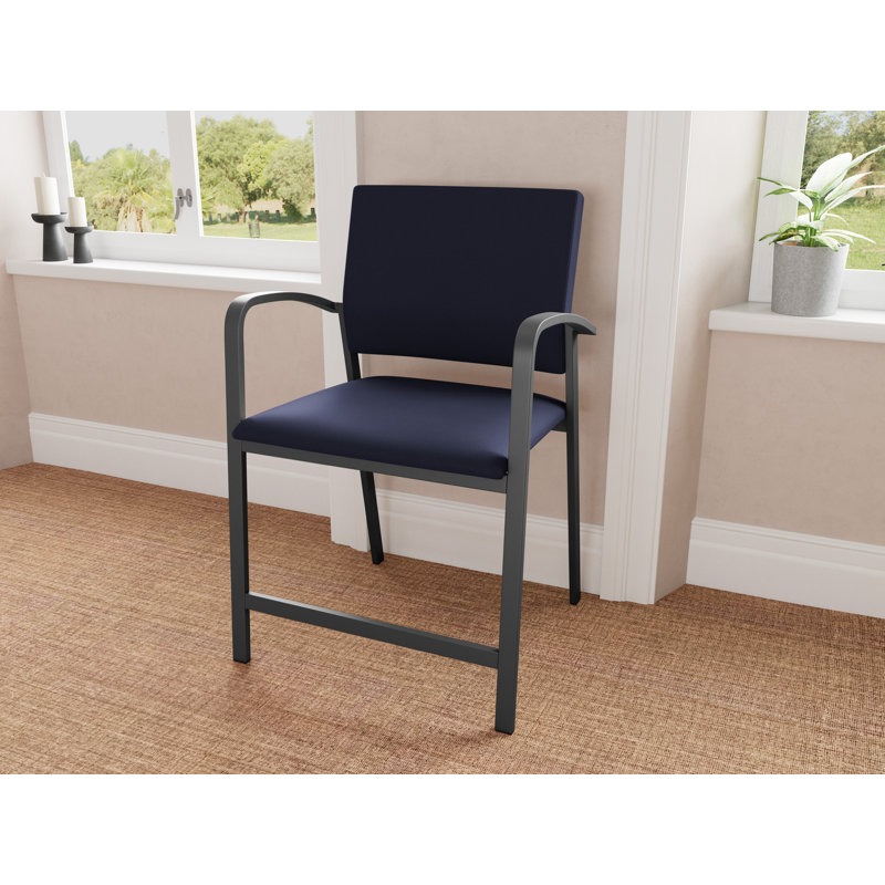 Fauteuil surdimensionné Newport, Gris anthracite, Bleu marine Open House