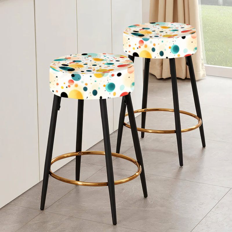 Ensemble de 2 tabourets de bar Global Polka Dot M - Polka