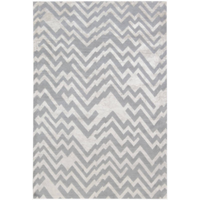 Modern One-of-a-Kind Rectangle 4'11" x 8'7" Hand Knotted Area Rug
