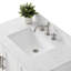 Ensemble de meuble-lavabo autoportant 36 po avec plateau en marbre d'ingénierie Vannes-1551000254