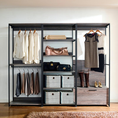 Système de rangement avancé pour une organisation efficace des vêtements
