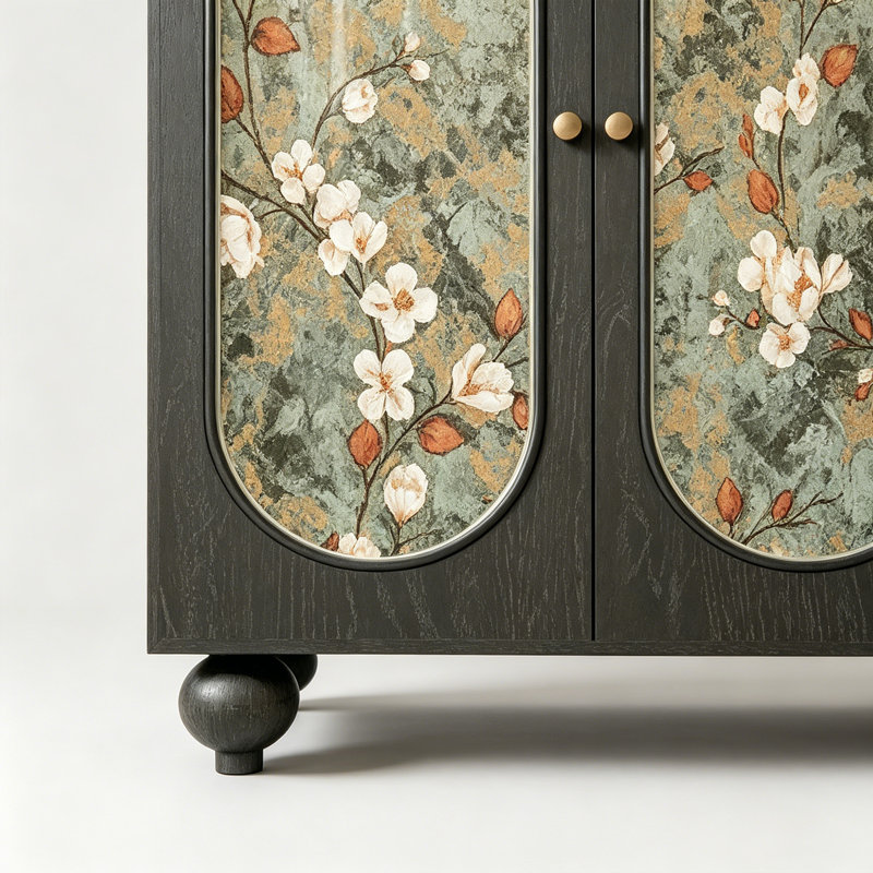 Armoire de rangement en bois massif American Style