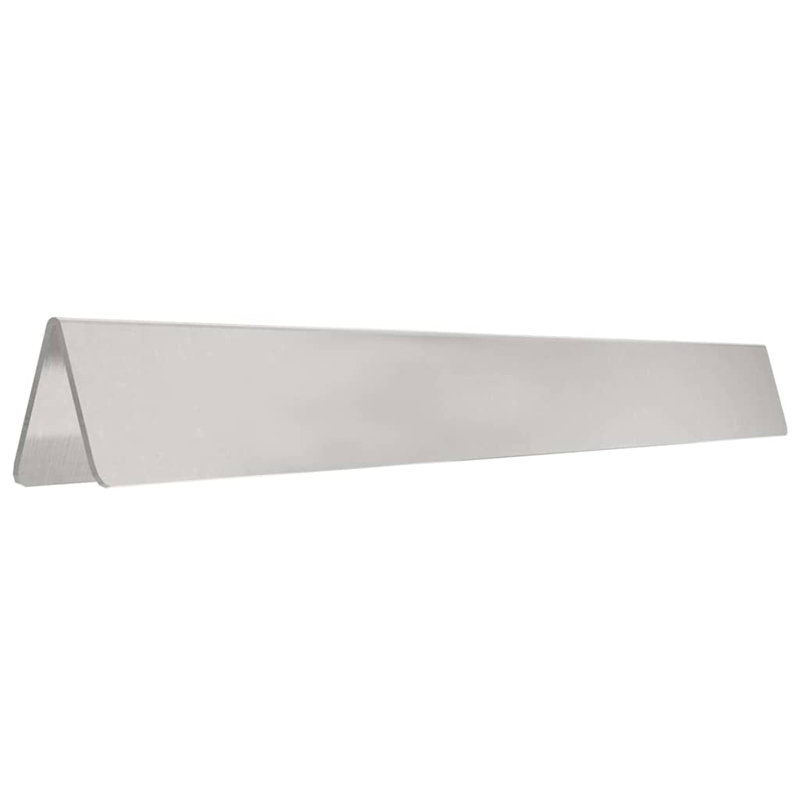 10cm H x 450cm W Stainless Steel Lawn Edging