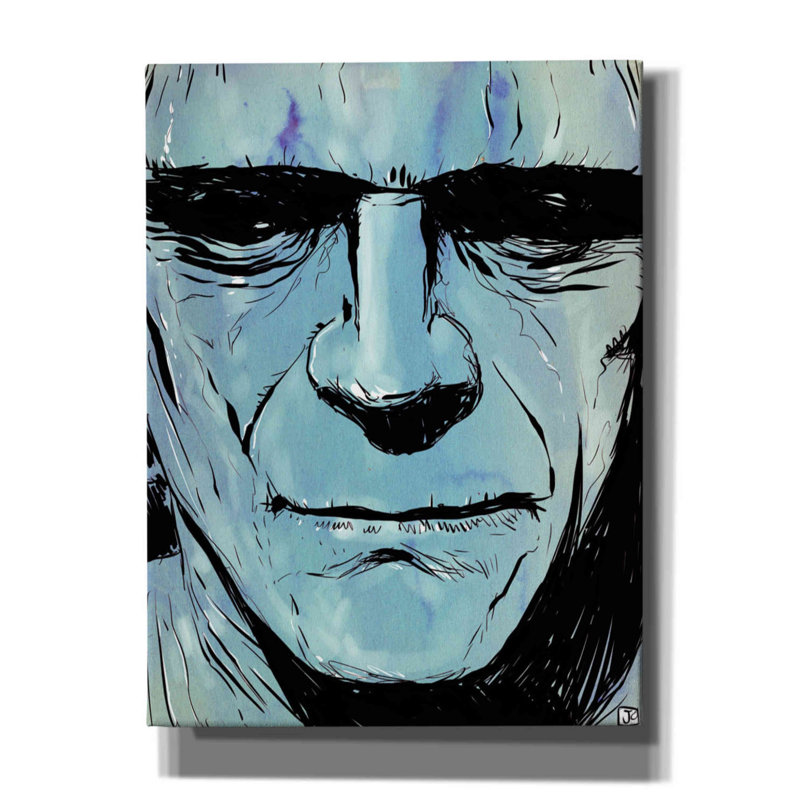 Frankenstein sur toile par Giuseppe Cristiano, L 12 po x H 16 po