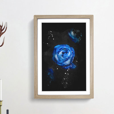 Trio of Blue Roses - Framed Print
