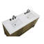 Meuble-lavabo double 60 po_Moderne_VF60560-862261979