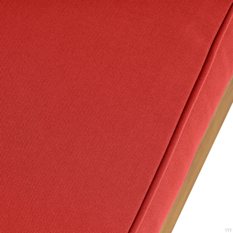 CHAISE CLUB BRAVA, Teck, Rouge