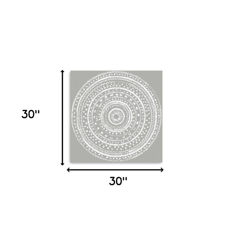 Boho Mandala, impression murale sans cadre