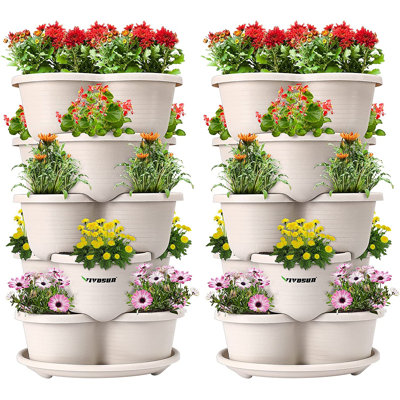 5 Tier Vertical Gardening Stackable Planter