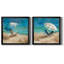 «Retreat to the Beach I», peinture sur toile 2 pièces-1255304562-1255304563