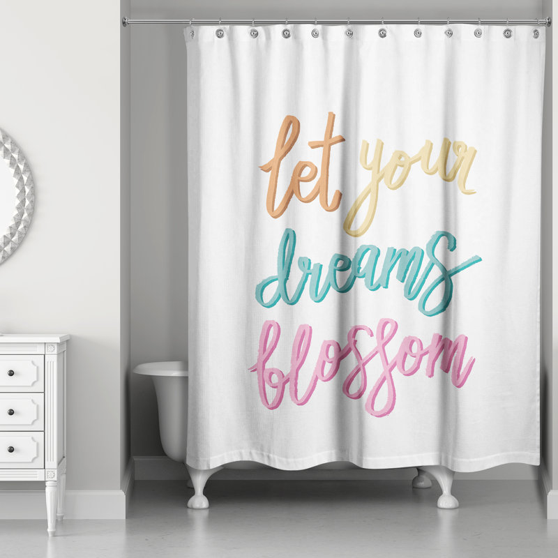 Rideau de douche Let Your Dreams Blossom