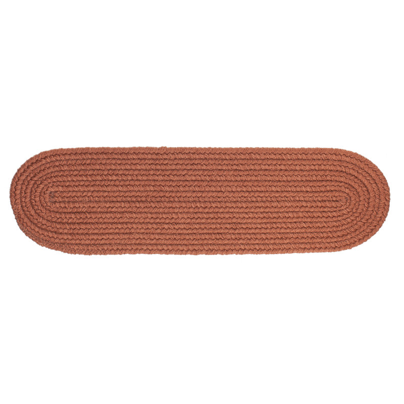 Tapis d'escalier intérieur / extérieur Smyth, Amande