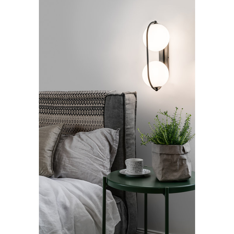 Drumnagessan Flush Mounted Sconce, Black