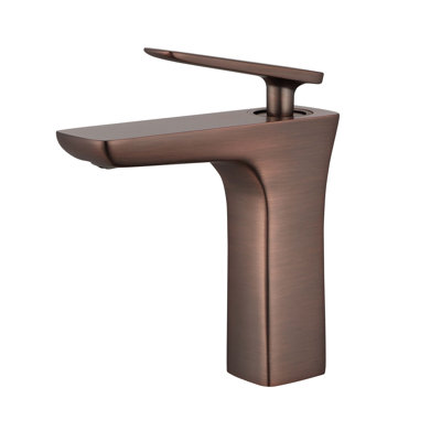 Robinet de salle de bains monotrou avec ensemble de drainage
