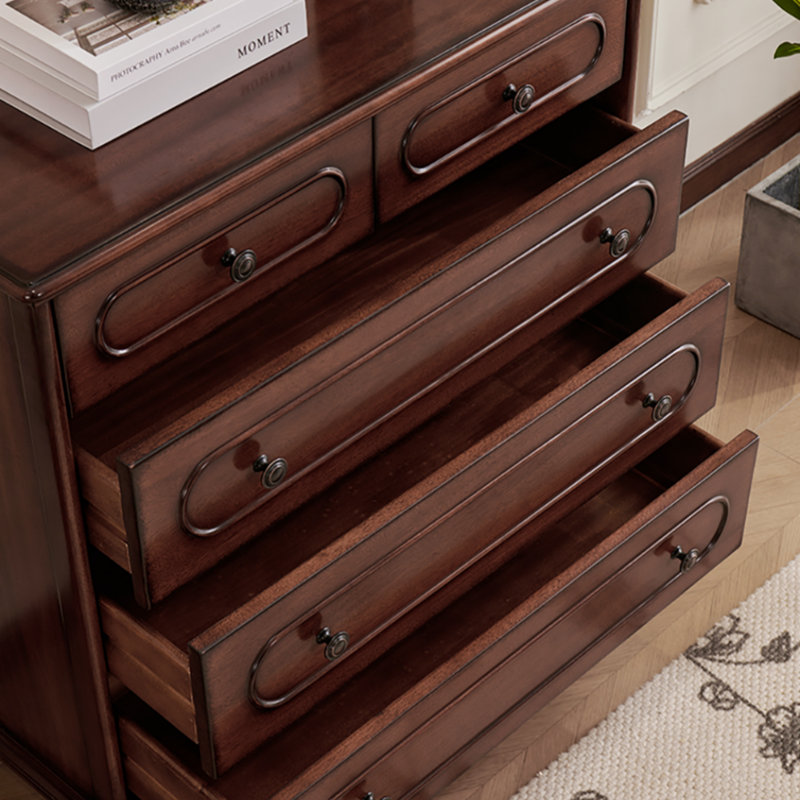 Commode d'appoint en bois massif Simple Style