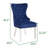 Ashlee 19'' H Tufted Velvet Upholstered Parsons Chair-283164467