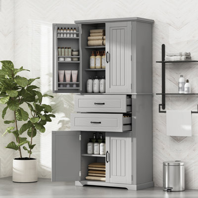 Armoire de rangement avec espace de rangement multifonctionnel pour la cuisine / salle de bain / salle à manger / salon