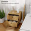 40cm W Engineered Wood Bedside Table