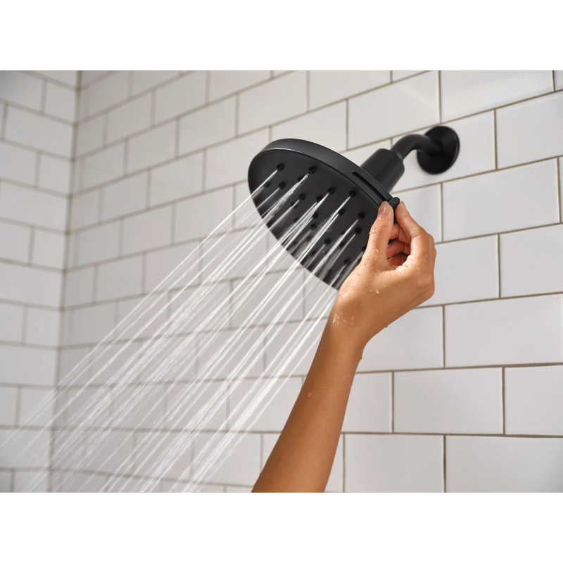Pomme de douche ronde 9 po Moen Verso Eco-Performance avec cadran Infiniti et station d'accueil Magnetix, douche à pluie réglable 1,75 GPM