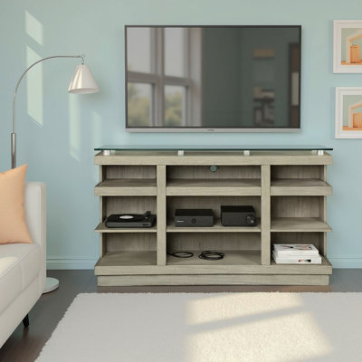 Celino 65 Inch TV Stand, For Tvs Up To 75 Inches, Sandstone Finish