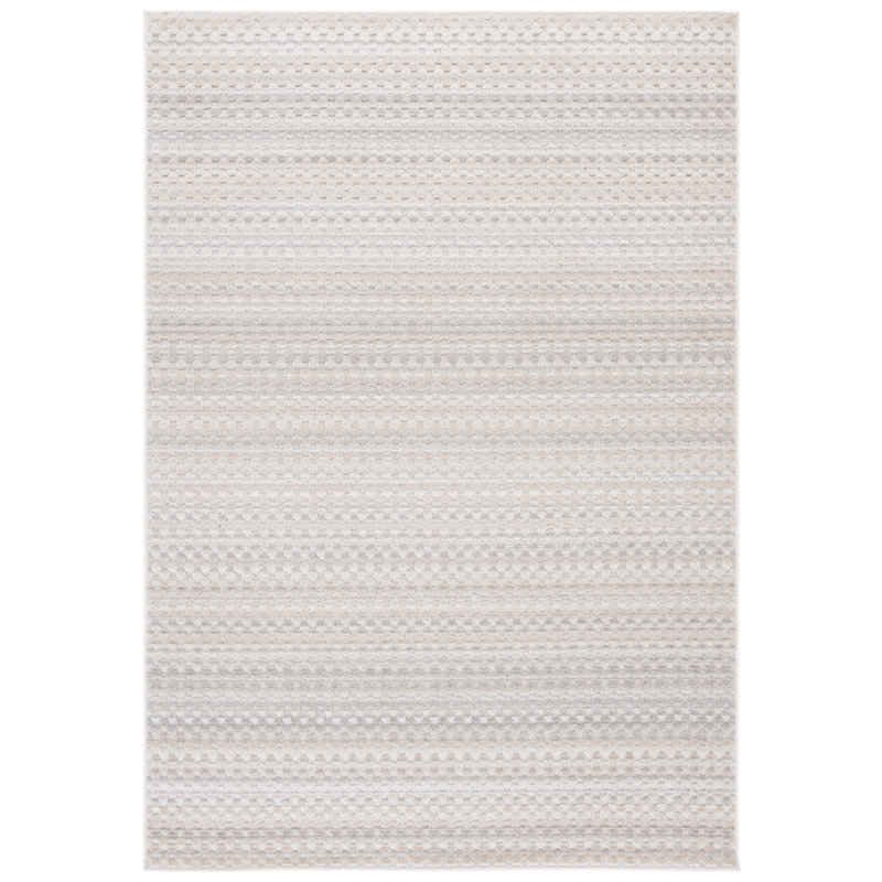 Keydren Performance Abstract Rug, Rectangle 5'2" x 7'6"