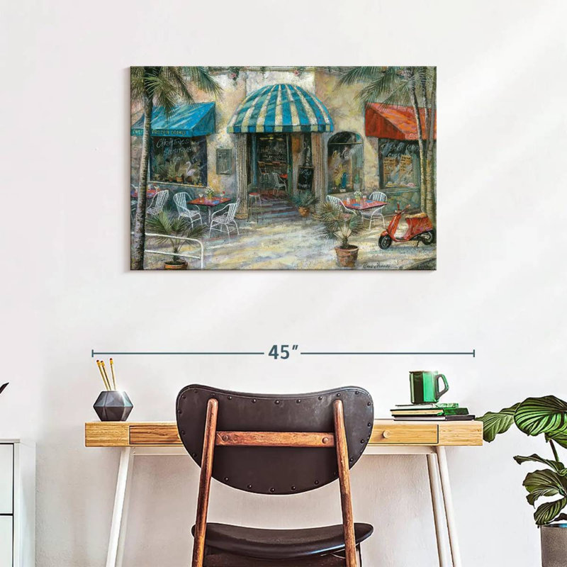 Lilie Christine's South Beach Cafe, 24" H x 36" W
